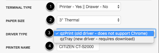 citizen ct s2000 printer driver